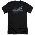 Battlestar Galactica Cylon Persuit - Men's Premium Slim Fit T-Shirt Hoodie, Sweatshirt | CiraTrend.com