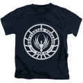 Battlestar Galactica (2004) Pegasus Badge - Kid's T-Shirt Hoodie, Sweatshirt | CiraTrend.com
