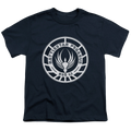 Battlestar Galactica (2004) Pegasus Badge - Youth T-Shirt Hoodie, Sweatshirt | CiraTrend.com