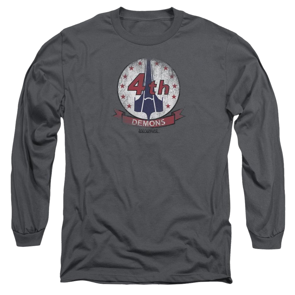 Battlestar Galactica Demons Badge - Men's Long Sleeve T-Shirt Hoodie, Sweatshirt | CiraTrend.com