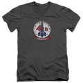 Battlestar Galactica Demons Badge - Men's V-Neck T-Shirt Hoodie, Sweatshirt | CiraTrend.com