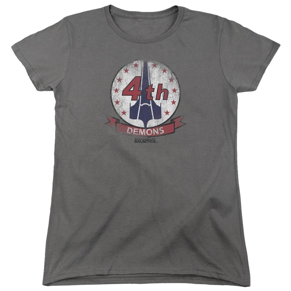 Battlestar Galactica Demons Badge - Women's T-Shirt Hoodie, Sweatshirt | CiraTrend.com