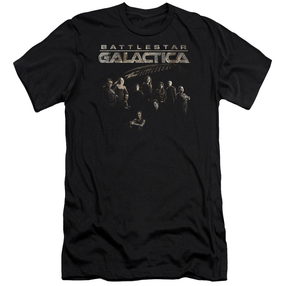 Batlestar GalACtica Batle Cast Premium Bella Canvas Slim Fit Mens T Shirt Black Hoodie, Sweatshirt | CiraTrend.com