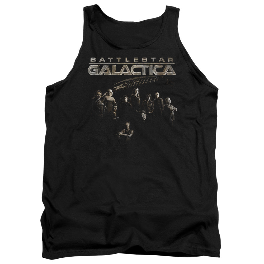 Batlestar GalACtica Batle Cast Mens Tank Top Shirt Black Hoodie, Sweatshirt | CiraTrend.com