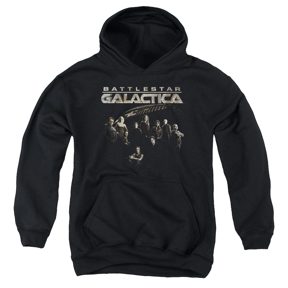 Battlestar Galactica (2004) Battle Cast - Youth Hoodie T-Shirts, Sweatshirt | CiraTrend.com