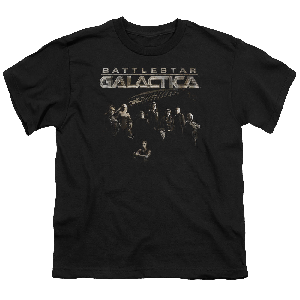 Battlestar Galactica (2004) Battle Cast - Youth T-Shirt Hoodie, Sweatshirt | CiraTrend.com