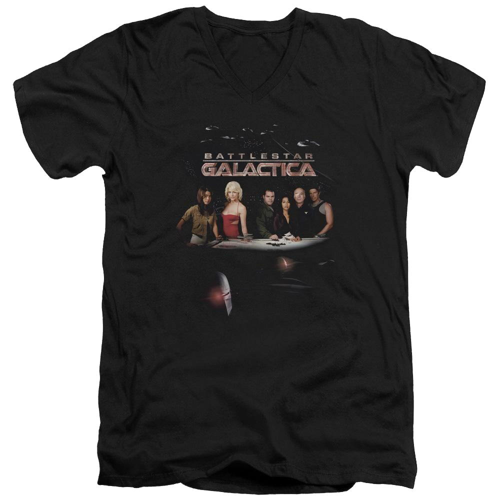 Battlestar Galactica Destiny - Men's V-Neck T-Shirt Hoodie, Sweatshirt | CiraTrend.com