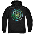 Batlestar GalACtica (New) Galaxy Emblem Mens Hoodie Black T-Shirts, Sweatshirt | CiraTrend.com
