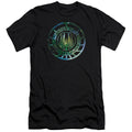 Batlestar GalACtica (New) Galaxy Emblem Premium Bella Canvas Slim Fit Mens T Shirt Black Hoodie, Sweatshirt | CiraTrend.com