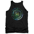 Batlestar GalACtica (New) Galaxy Emblem Mens Tank Top Shirt Black Hoodie, Sweatshirt | CiraTrend.com