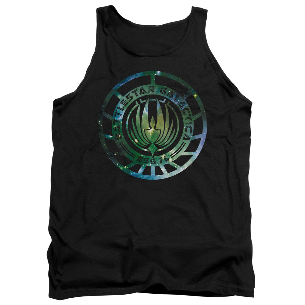 Batlestar GalACtica (New) Galaxy Emblem Mens Tank Top Shirt Black Hoodie, Sweatshirt | CiraTrend.com