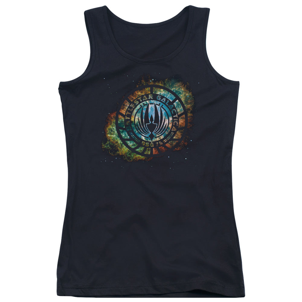 Batlestar GalACtica (New) Emblem Knock Out Womens Tank Top Shirt Black Hoodie, Sweatshirt | CiraTrend.com