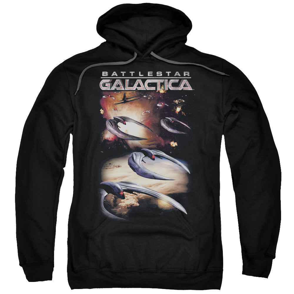 Batlestar GalACtica (New) When Cylons AtACk Mens Hoodie Black T-Shirts, Sweatshirt | CiraTrend.com