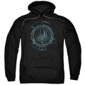Batlestar GalACtica (New) Faded Emblem Mens Hoodie Black T-Shirts, Sweatshirt | CiraTrend.com