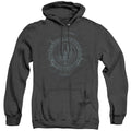 Batlestar GalACtica (New) Faded Emblem Heather Mens Hoodie Black T-Shirts, Sweatshirt | CiraTrend.com