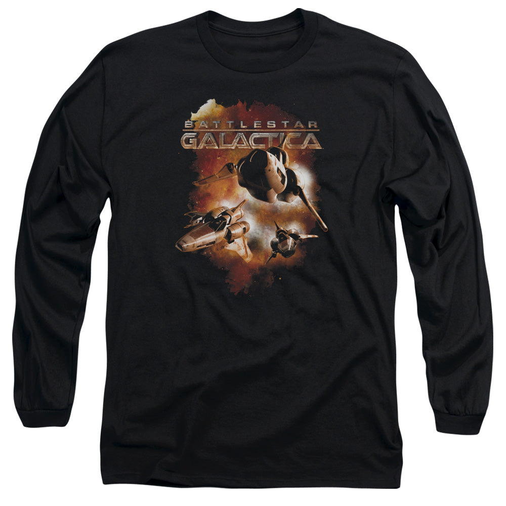 Batlestar GalACtica (New) Vipers Stretch Mens Long Sleeve Shirt Black Hoodie, Sweatshirt | CiraTrend.com