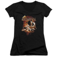 Battlestar Galactica Vipers Stretch - Juniors V-Neck T-Shirt Hoodie, Sweatshirt | CiraTrend.com