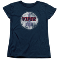 Battlestar Galactica War Torn Viper Logo - Women's T-Shirt Hoodie, Sweatshirt | CiraTrend.com