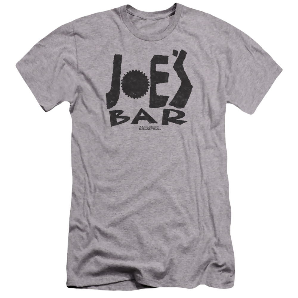 Battlestar Galactica Joes Bar Logo - Men's Premium Slim Fit T-Shirt Hoodie, Sweatshirt | CiraTrend.com