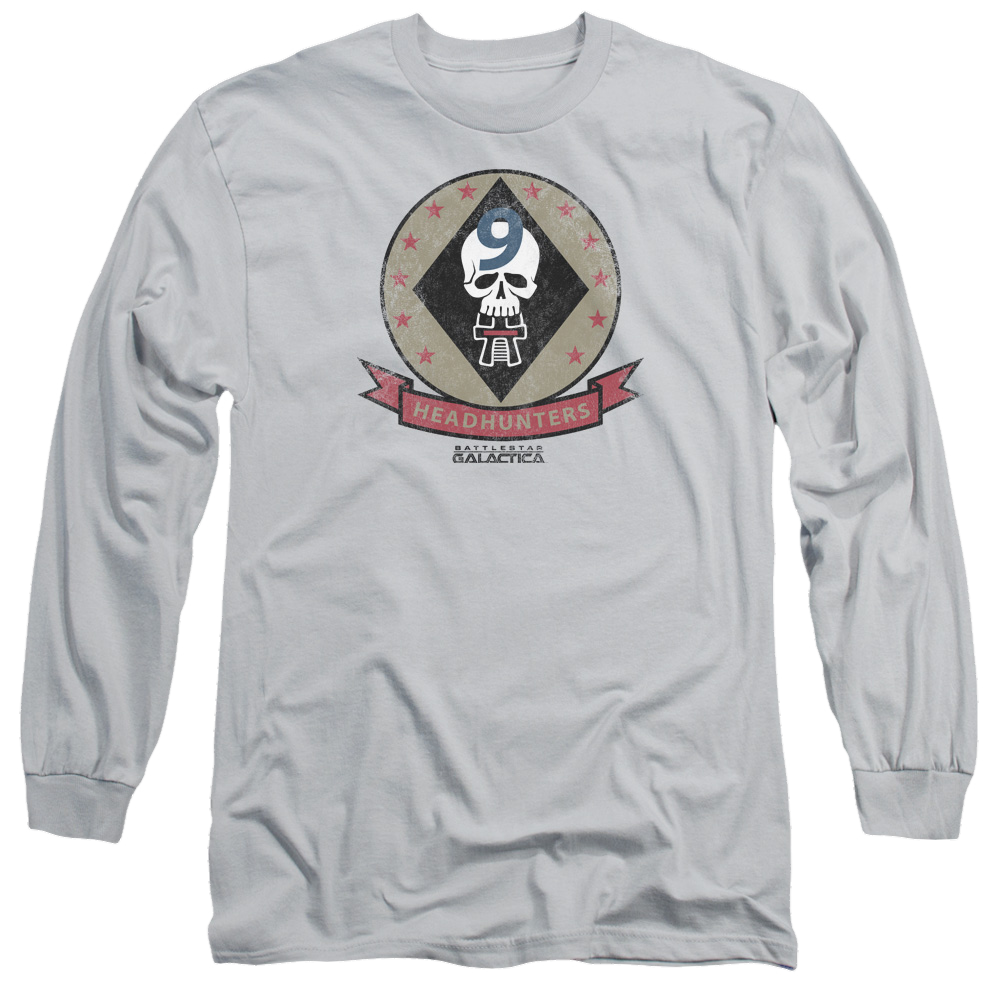 Battlestar Galactica Headhunters Badge - Men's Long Sleeve T-Shirt Hoodie, Sweatshirt | CiraTrend.com