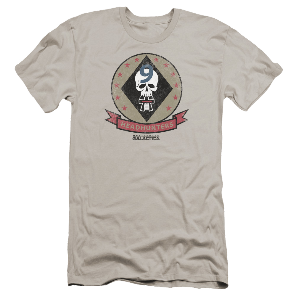 Battlestar Galactica Headhunters Badge - Men's Premium Slim Fit T-Shirt Hoodie, Sweatshirt | CiraTrend.com