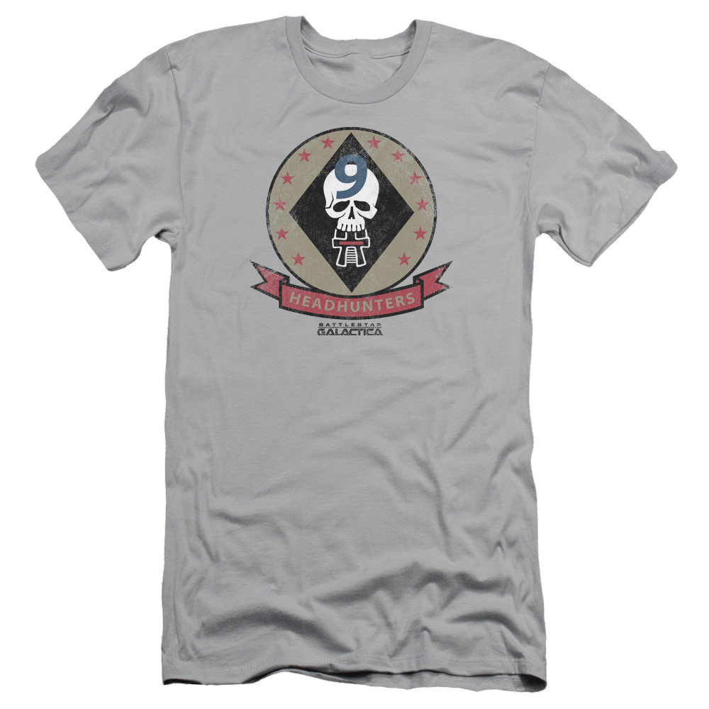 Battlestar Galactica Headhunters Badge - Men's Slim Fit T-Shirt Hoodie, Sweatshirt | CiraTrend.com