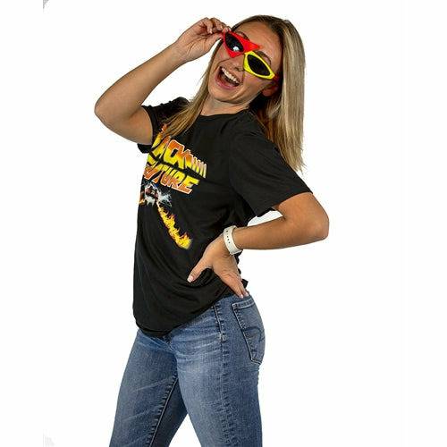 Back to the Future DeLorean Flametrails unisex T-shirt Hoodie, Sweatshirt | CiraTrend.com (Image 5)
