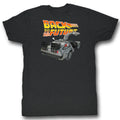 Back To The Future Mens S/S T-Shirt - Btf Car - Heather Black Heather Hoodie, Sweatshirt | CiraTrend.com