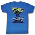 Back To The Future Mens S/S T-Shirt - Speed Demon - Solid Royal Hoodie, Sweatshirt | CiraTrend.com