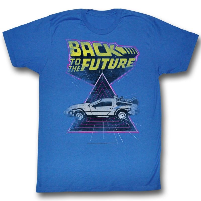 Back To The Future Mens S/S T-Shirt - Speed Demon - Solid Royal Hoodie, Sweatshirt | CiraTrend.com