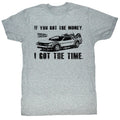 Back To The Future Mens S/S T-Shirt - Got Da Money - Heather Gray Heather Hoodie, Sweatshirt | CiraTrend.com