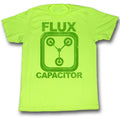 Back To The Future Mens S/S T-Shirt - Neon Flux - Heather Neon Mint Heather Hoodie, Sweatshirt | CiraTrend.com