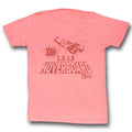 Back To The Future Mens S/S T-Shirt - Hover Peach - Heather Bright Orange Heather Hoodie, Sweatshirt | CiraTrend.com