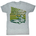 Back To The Future Mens S/S T-Shirt - Green Flight - Heather Gray Heather Hoodie, Sweatshirt | CiraTrend.com
