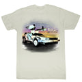 Back To The Future Mens S/S T-Shirt - Been Back - Solid Natural Hoodie, Sweatshirt | CiraTrend.com