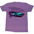 Back To The Future Mens S/S T-Shirt - A Little Style - Heather Retro Purple Heather Hoodie, Sweatshirt | CiraTrend.com