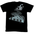 Back To The Future Mens S/S T-Shirt - The Clock Tower - Solid Black Hoodie, Sweatshirt | CiraTrend.com