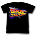 Back To The Future Mens S/S T-Shirt - Wbs - Solid Black Hoodie, Sweatshirt | CiraTrend.com