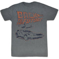 Back To The Future Mens S/S T-Shirt - My Other Car - Heather Graphite Heather Hoodie, Sweatshirt | CiraTrend.com