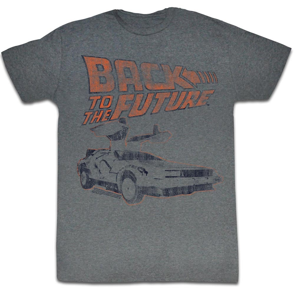 Back To The Future Mens S/S T-Shirt - My Other Car - Heather Graphite Heather Hoodie, Sweatshirt | CiraTrend.com
