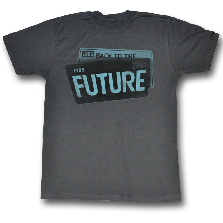 Back To The Future Mens S/S T-Shirt - License - Heather Black Heather Hoodie, Sweatshirt | CiraTrend.com