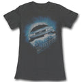 Back To The Future Girls Juniors S/S T-Shirt - Daba Dee Dabu Die - Heather Black Heather Hoodie, Sweatshirt | CiraTrend.com