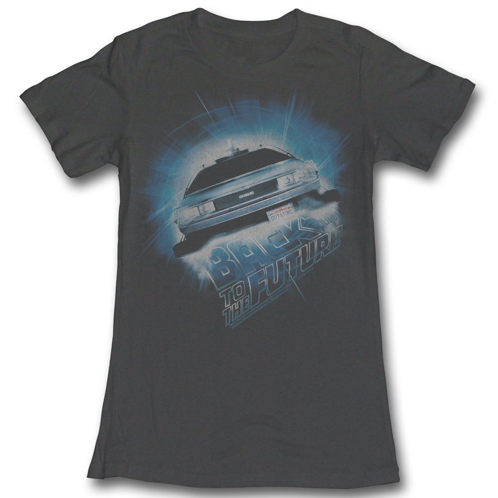 Back To The Future Girls Juniors S/S T-Shirt - Daba Dee Dabu Die - Heather Black Heather Hoodie, Sweatshirt | CiraTrend.com