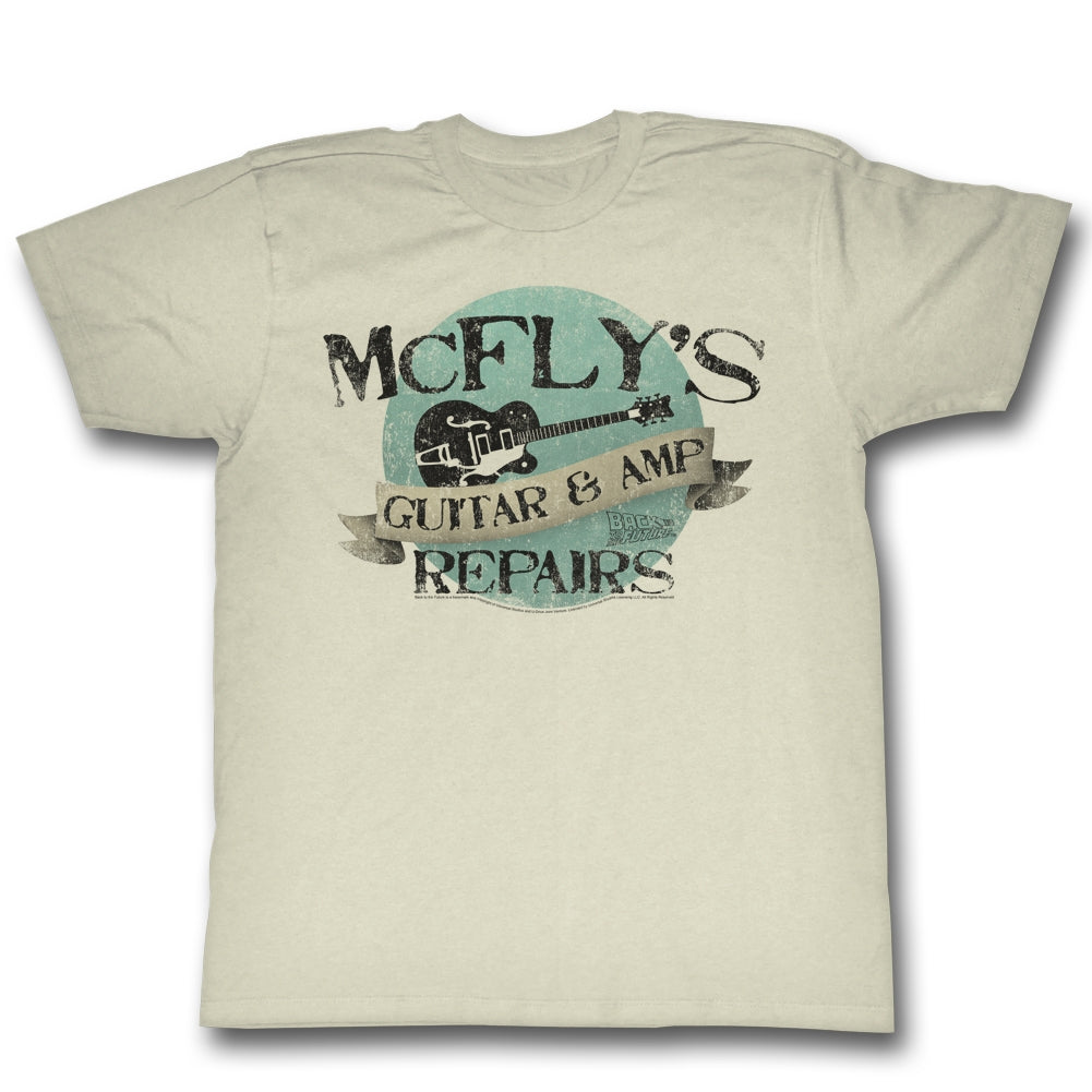 Back To The Future Mens S/S T-Shirt - Pairs Again - Solid Natural Hoodie, Sweatshirt | CiraTrend.com