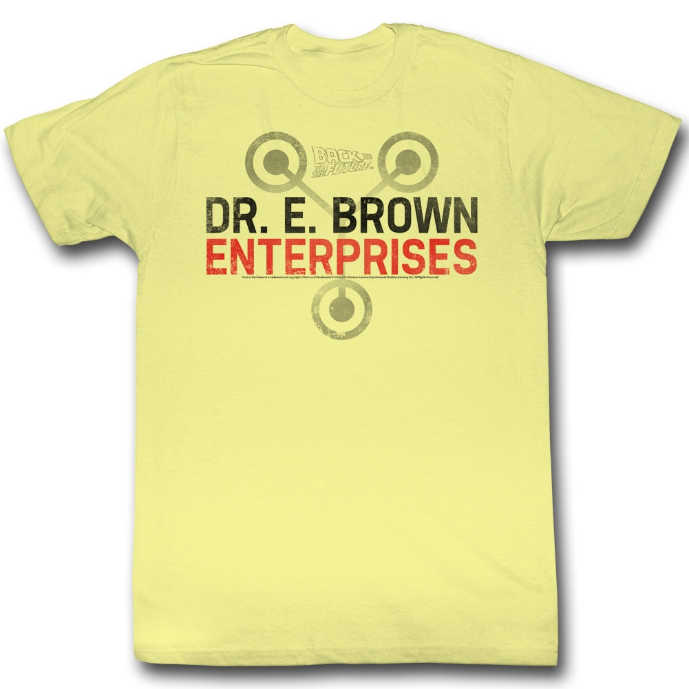 Back To The Future Mens S/S T-Shirt - Whio Dat Brown? - Heather Yellow Heather Hoodie, Sweatshirt | CiraTrend.com