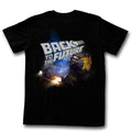 Back To The Future Mens S/S T-Shirt - Smoky - Solid Black Hoodie, Sweatshirt | CiraTrend.com