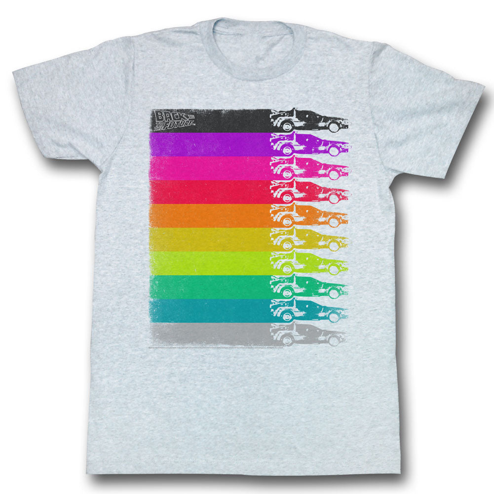 Back To The Future Mens S/S T-Shirt - The Colors Duke - Solid White Hoodie, Sweatshirt | CiraTrend.com
