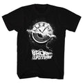 Back To The Future Mens S/S T-Shirt - Wheel Of Time - Solid Black Hoodie, Sweatshirt | CiraTrend.com