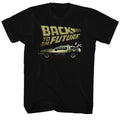 Back To The Future Mens S/S T-Shirt - Btf - Solid Black Hoodie, Sweatshirt | CiraTrend.com