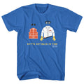 Back To The Future Mens S/S T-Shirt - Gotta Get Back - Solid Royal Hoodie, Sweatshirt | CiraTrend.com